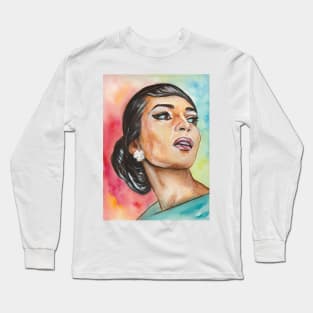 Maria Callas Long Sleeve T-Shirt